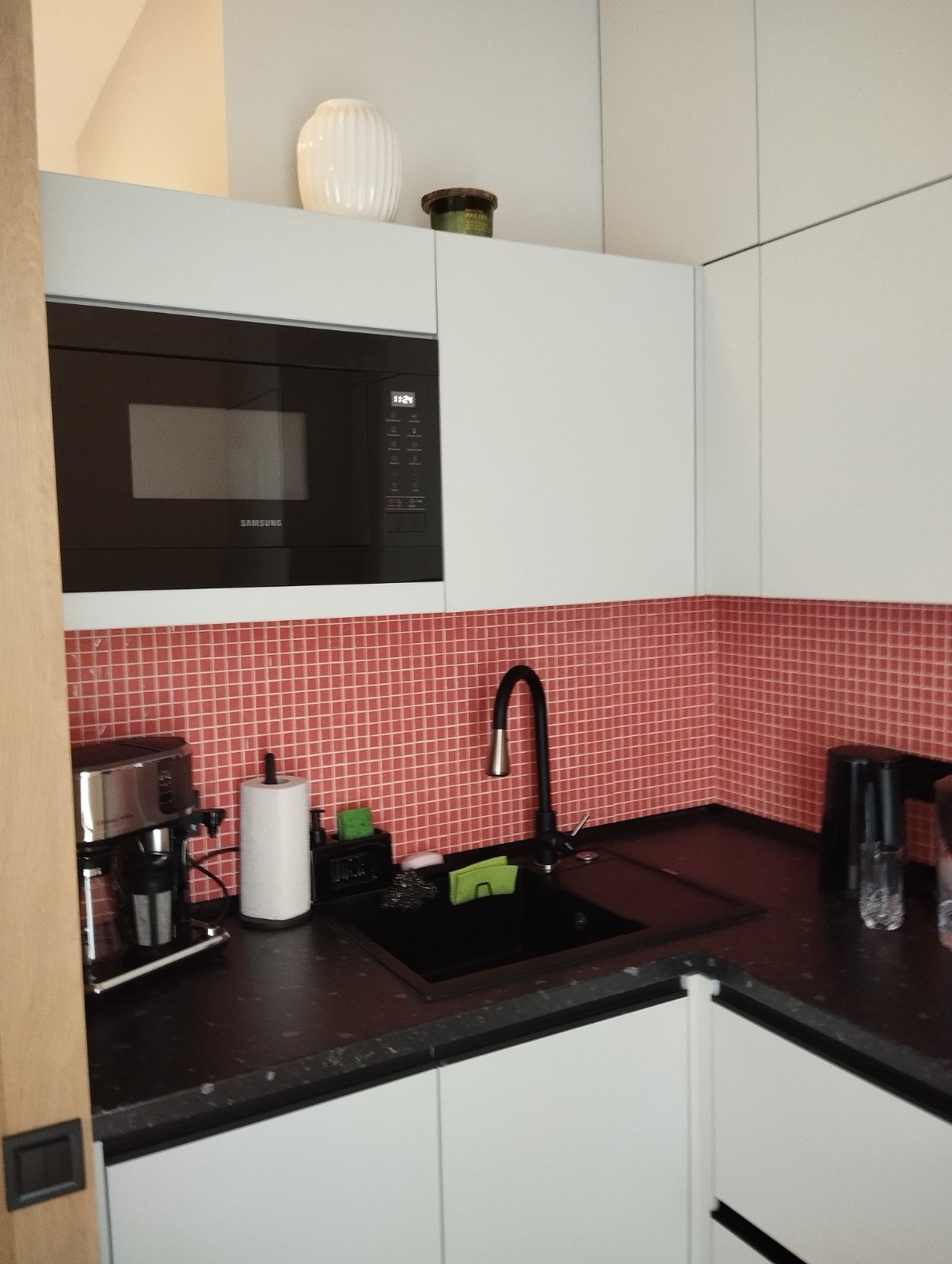 Кухня Серый и Дуб